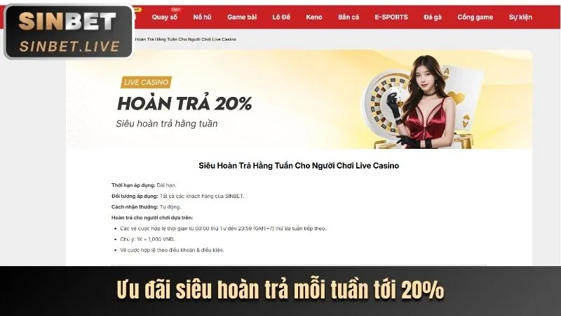 Giới thiệu tổng quan về các chương trình khuyến mãi của va88 Casino